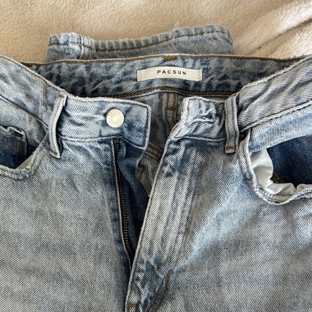 Trendy Light Blue Denim Jeans
